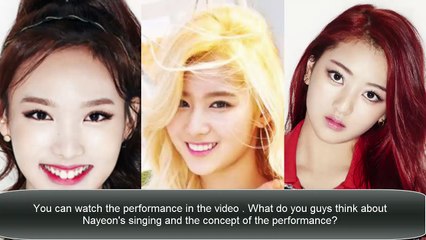 Netizens criticize Nayeon's performance for her mom at '2016 KBS Gayo Festival'