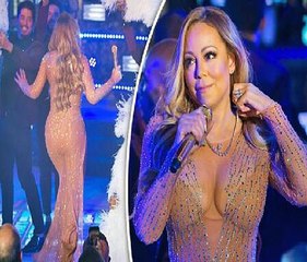 Carey Suffers Lip Sync Fail