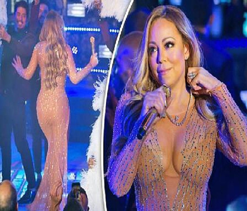 Carey Suffers Lip Sync Fail