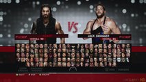 WWE 2K16 - X360 PS3 Gameplay (XBOX 360 720P) Roman Reigns vs Dean Ambrose