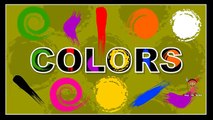 Learning Colors for Children with Paint Brush | Learn Basic Nursery Color Names with Painting Color