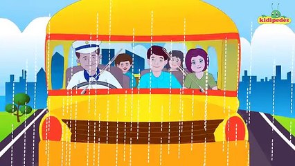 The Wheels On The Bus Go Round And Round - Popular #NurseryRhyme I #ChildrenSong