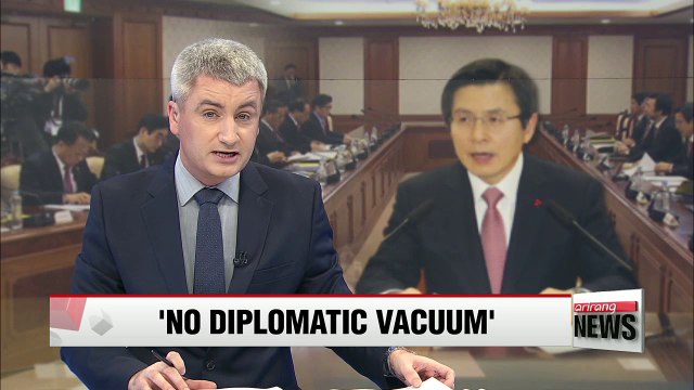 Acting President vows for increased diplomatic efforts in dealing with N. Korea threats