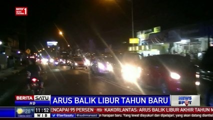 Arus Balik di Tol Cikarut Naik Drastis