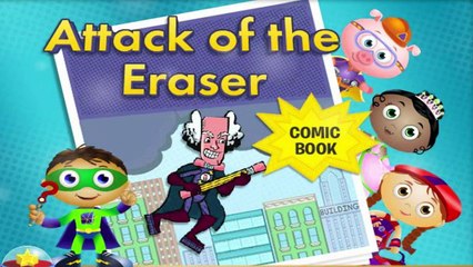 Super Why The Comic Book Attack of the Eraser