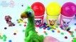 Balls Surprise Cups Talking Tom and Friends Learn Colours Candy Skittles M&Ms Playing Learning