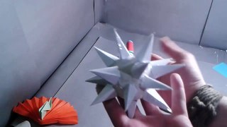 DIY- How to make a paper 'Morning Star Weapon'- EASY TUTORİAL