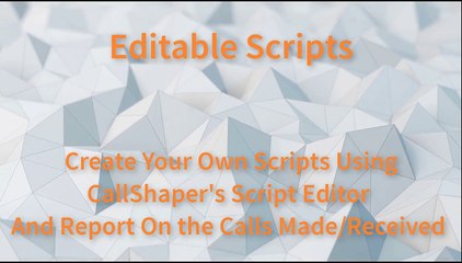 Script Writing - Callshaper’s Hosted Predictive Dialer Cloud Based - Cloud Contact Center Solutions