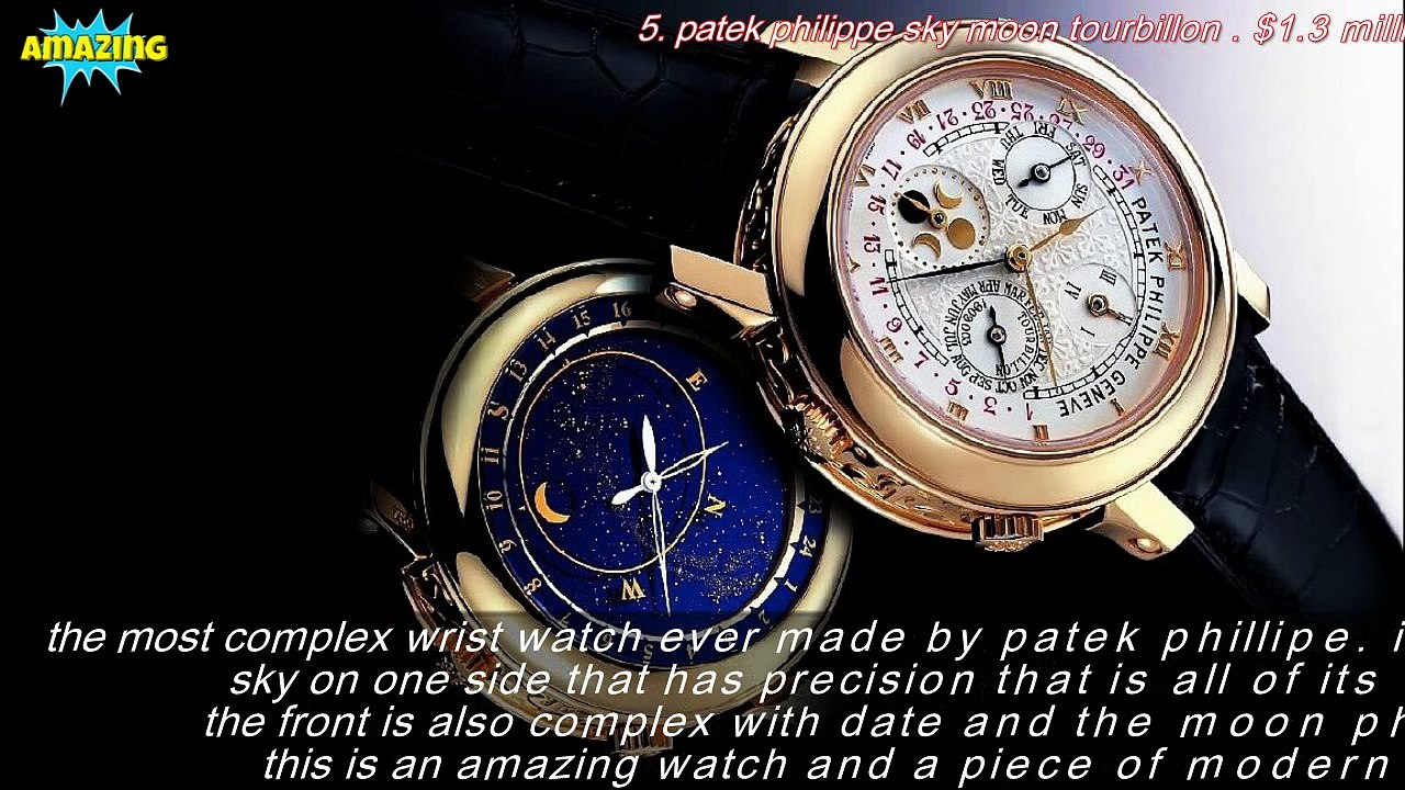 Top 10 most expensive watches in the world
