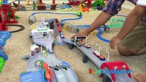 BIGGEST TOY TRAINS TRACK FOR KIDS Thomas & Friends Trackmaster Accidents w