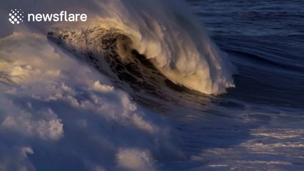 British Big Wave Surfer Has Lucky Escape