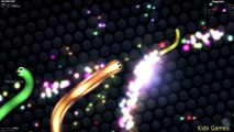 Slither.io Funny Moments Multiplayers Gameplay - New Agar.io Snake Game