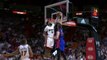 James Johnson Rejects Jon Leuer's Dunk Attempt