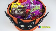 Learn to Count with Candy Skittles M&M Snickers Butterfinger Shopkins Egg Su