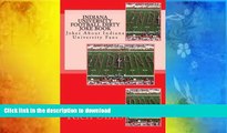 Read Online  Indiana University Football Dirty Joke Book: Jokes About Indiana University Fans