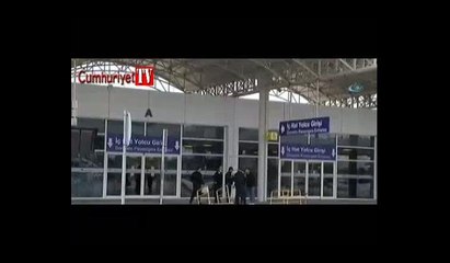 Antalya Havalimanı'nda panik: 'Bismillah Allahuekber' diye bağırdı