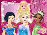 Барби делает макияж принцессам (Barbies Royal Makeup Studio) Makeup Game - Cartoon for children