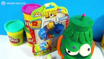 Giant Trashies Playdoh Egg with Brix Figures!