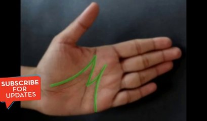 IF YOU HAVE THE LETTER “M” ON YOUR PALM, IT MEANS SOMETHING SPECIAL - ALL ABOUT YOUR HEALTH