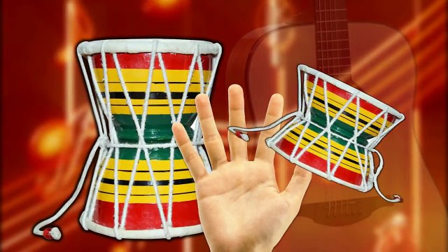 Finger Family Nursery Rhymes Musical Instruments For Children | Finger Family Rhymes