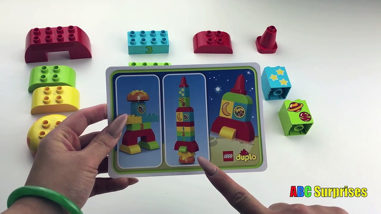 ABC SURPRISES EGG LEARN TO COUNT numbers disney car toys lightning mcqueen thomas train batman Lego