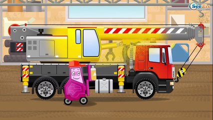 The Tow Truck helps Cars - Cars & Trucks Cartoons - World of Cars for children
