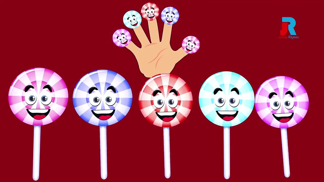 LOLLIPOP Finger Family | Finger Family Songs | Cartoon Animation Finger Family Rhymes
