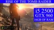 Rise of the Tomb Raider - Gameplay GTX 960 i5 2500 16GB RAM (PC)