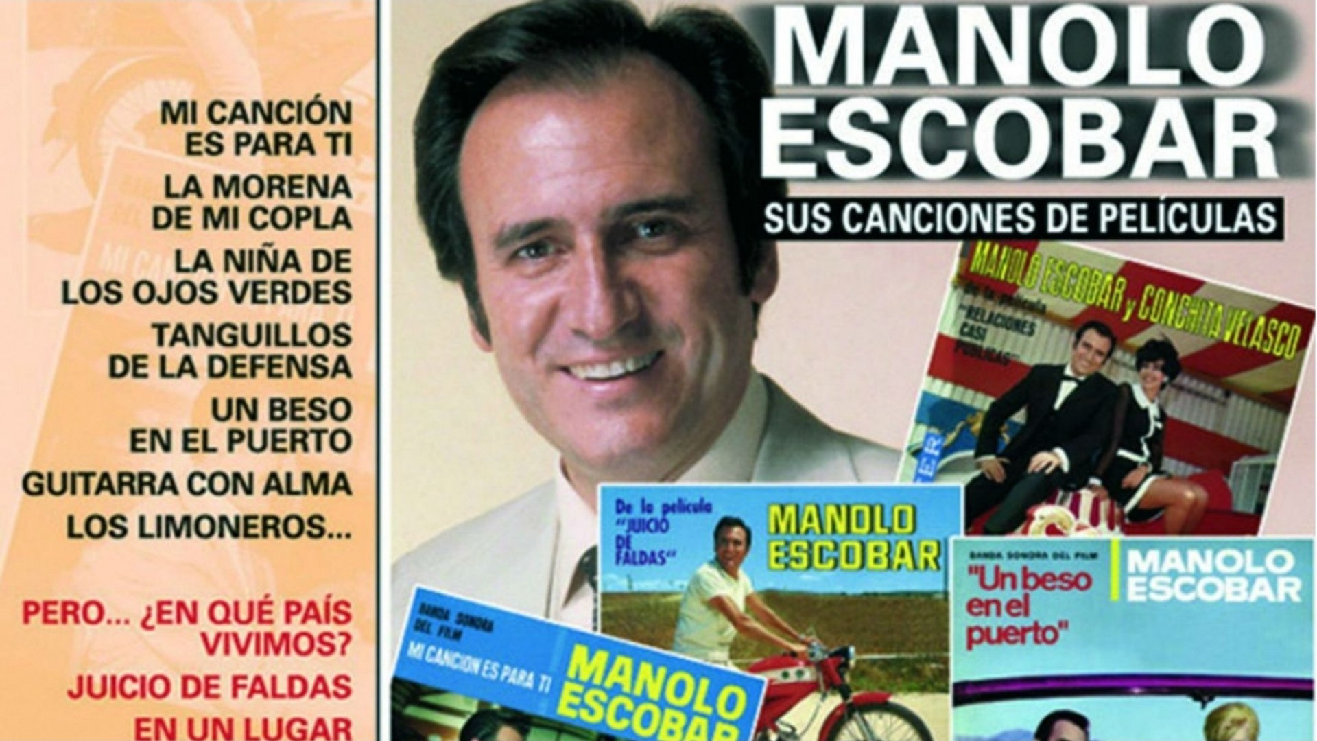 Manolo Escobar - Sus Canciones de Peliculas - Vídeo Dailymotion