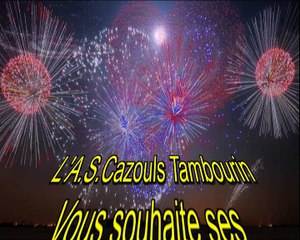 2017-01-02 feu d'artifice voeux as cazouls Tambourin