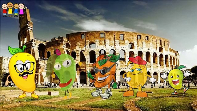 Baby Rhymes Tomato- Brinjal-Watermelon-Gorilla Finger Family Cartoons Family Rhymes