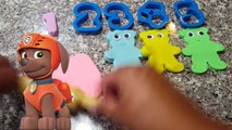 Best Toddler Videos: PAW PATROL - Play Doh CARE BEARS! | Fun Preschool Toys | Learn Numbers 0-5