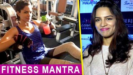 Shikha Singh aka Alia's HEALTHY Body Fitness Mantra | Kumkum Bhagya
