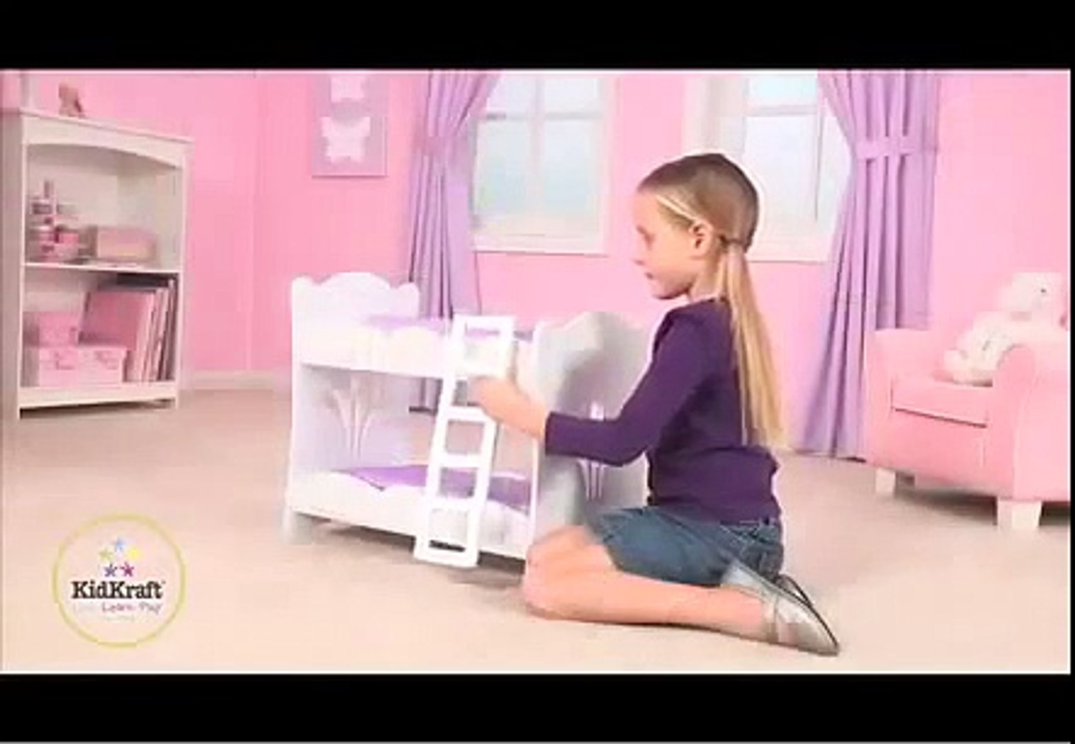 ⁣Игрушка для девочек - кроватка для малыша