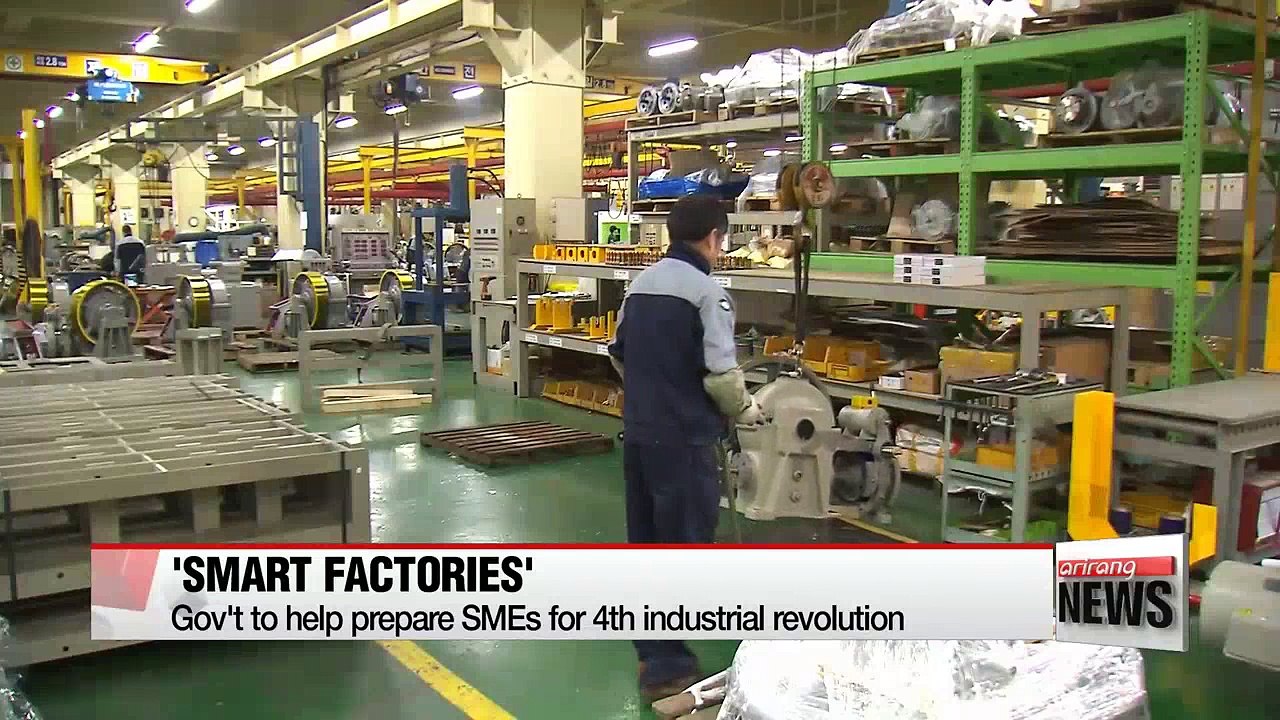 'Smart factories': Gov't to help prepare SMEs for 4th industrial revolution