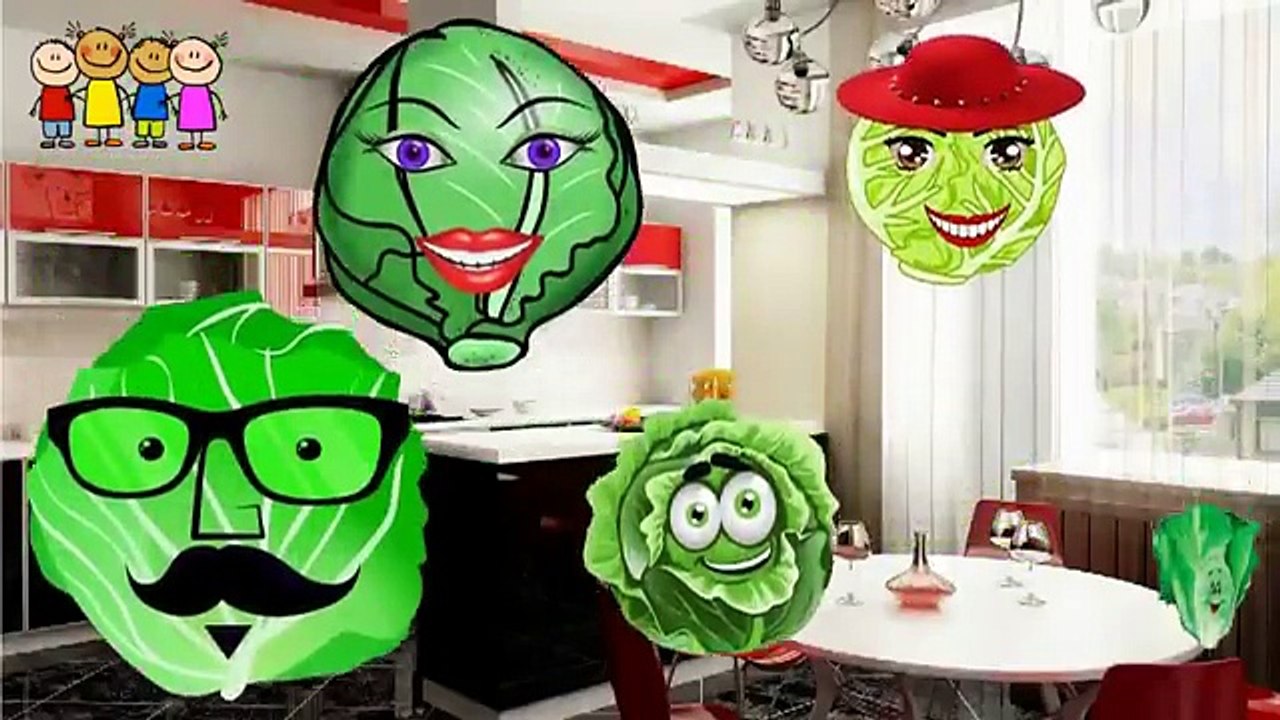 Baby Songs   Lady Bug- Brinjal-Capsicum-Kites Finger Family Rhymes For Children   Educational Video