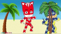 PJ Masks Catboy on the Beach Coloring Pages Fun Coloring Activity for Children Kids Toddlers