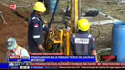 Alat Pemantau Akan Dipasang di Bawah Jembatan Cisomang