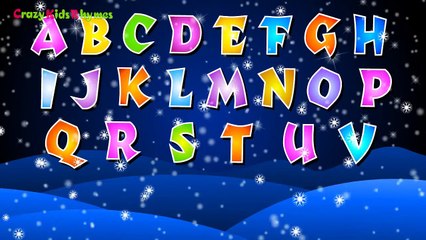 ABC Song with Christmas Santa Claus Alphabet Songs Funny Nursery Rhymes
