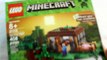 LEGO MINECRAFT!! [PART 1] Set 21115 THE FIRST NIGHT - Time-Lapse Build, Unboxing, Kids Toys-d