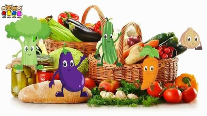 Cartoons for Kids   Cabbage Finger Family Rhymes in English   Family Finger Song