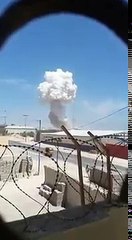 3 AU troops hit Real time Video of Latest  in Mogadishu Somalia