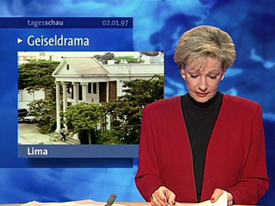 Tagesschau | 02. Januar 1997 20:00 Uhr (mit Dagmar Berghoff) | Das Erste