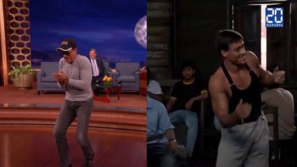 Jean-Claude Van Damme reproduit sa danse culte de «Kickboxer»