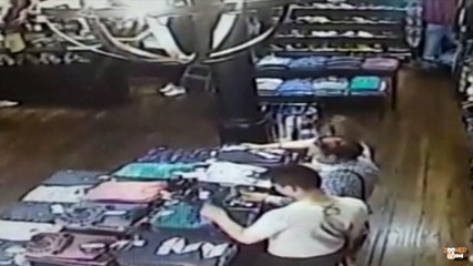 Come si rubano vestiti in un negozio