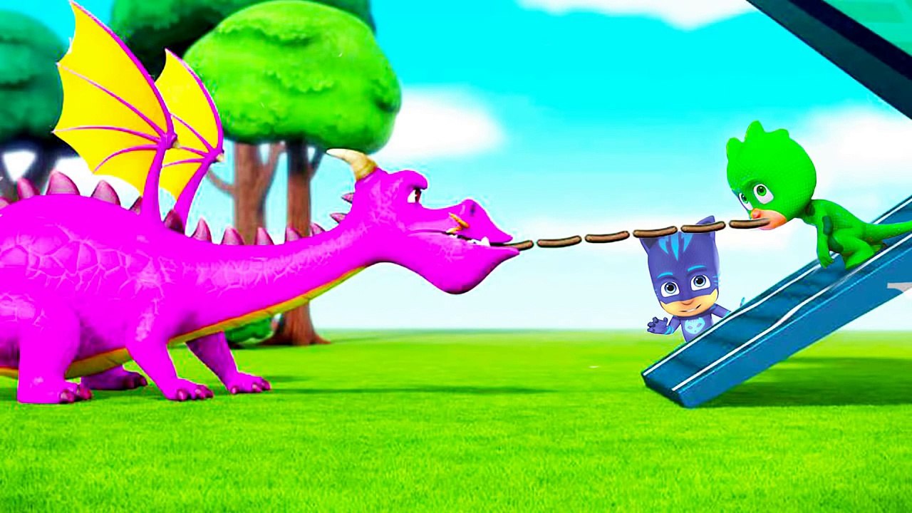 PJ Masks Paw Patrol Coloring Pages Pups Save a Dragon ABC Alphabet 5 Little Monkeys Wheels Songs