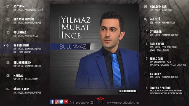 Yılmaz Murat İnce - Oy Beni Beni [Official Audio © 2017 MİM Production]