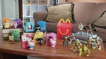 McDonalds Happy Meal Teenage Mutant Ninja Turtles Hello Kitty Movie Toys 2016