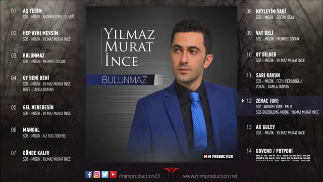 Yılmaz Murat İnce - Zerac [Official Audio © 2017 MİM Production]