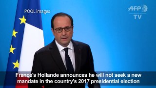 France's Hollande says will not stand for re-election-Gyn6pkPJD7E
